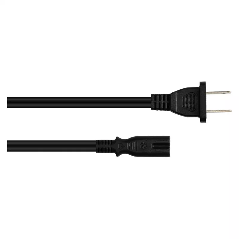kabelmeister AC maitinimo laidas NEMA 1-15P į IEC C7, UL sertifikuotas, juodas, 3 m (SK4070-S030)