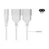 Kabelmeister Euro ilginamasis laidas su 3 lizdais, 0,2 m, juodas