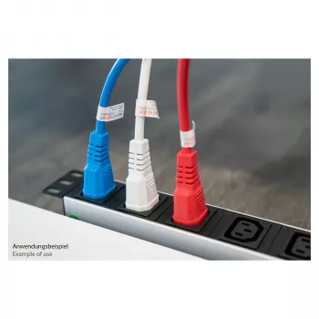 Kabelmeister ilginamasis maitinimo kabelis IEC C14 – C13, 2 m, baltas