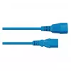 Kabelmeister prailginimo kabelis IEC C14–C13, mėlynas, 0,5 m