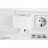 KABELMEISTER SW01-W Maitinimo kubas su 3x Schutzkontakt lizdais, USB-C 20W PD 3.0 ir USB-A 18W, 1,5 m, baltas