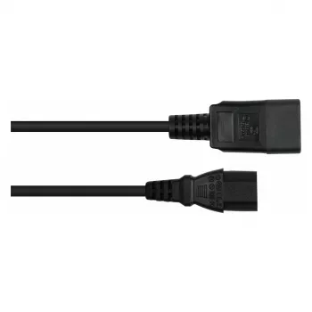 Kabelmeister SK2030-S050 C20-C13 ilginamasis kabelis 5 m, juodas