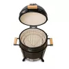 KAMADO BONO MINIMO 15 (40CM) Kamado keraminis grilis, 33 cm grotelės, blizganti juoda