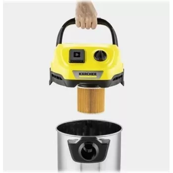 Kärcher WD 3 P S V-17/4/20 šlapio ir sauso siurblys 17L 1000W (1.628-190.0)
