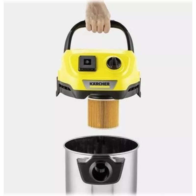 Kärcher WD 3 P S V-17/4/20 šlapio ir sauso siurblys 17L 1000W (1.628-190.0)