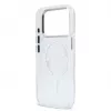 Karl Lagerfeld Apple iPhone 18 Pro Max HC MagSafe IML skaidrus dėklas su Karl Script logotipu