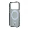 Karl Lagerfeld IML Ring Stand 360 Kameo Metal MagSafe dėklas, skirtas iPhone 18 Pro Max / 17 Pro Max – juodas