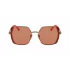 KARL LAGERFELD KL340S-800 Moteriški Akiniai nuo Saulės – Juodas Acetato Rėmelis, Pilki Polikarbonato Lęšiai, 56 mm