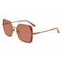 KARL LAGERFELD KL340S-800 Moteriški Akiniai nuo Saulės – Juodas Acetato Rėmelis, Pilki Polikarbonato Lęšiai, 56 mm