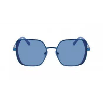KARL LAGERFELD KL340S5618400 Moteriški Akiniai nuo Saulės – Juodas Rėmas, Pilki Lęšiai, 56 mm
