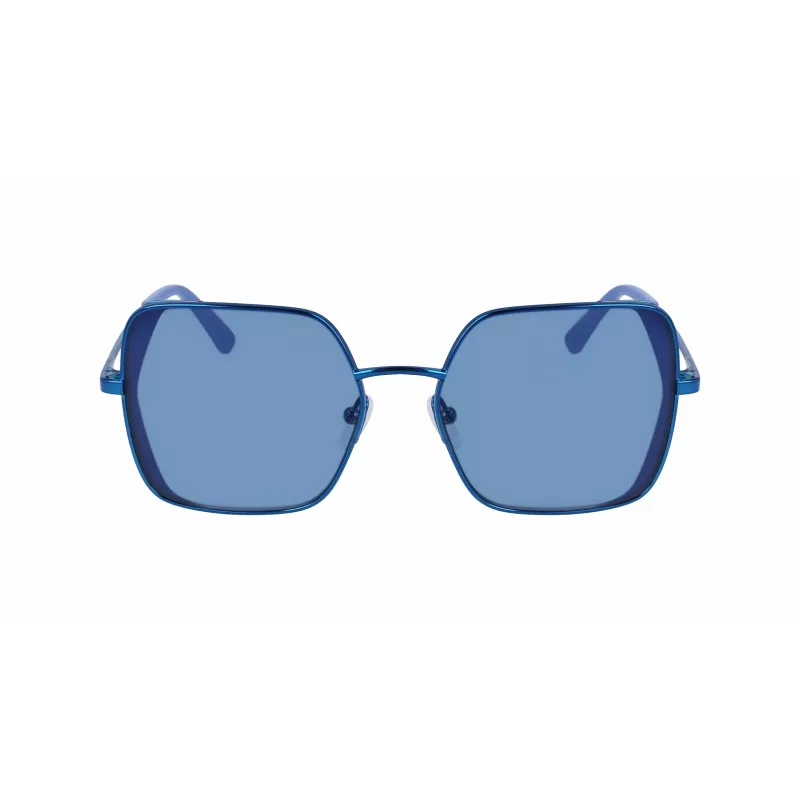 KARL LAGERFELD KL340S5618400 Moteriški Akiniai nuo Saulės – Juodas Rėmas, Pilki Lęšiai, 56 mm