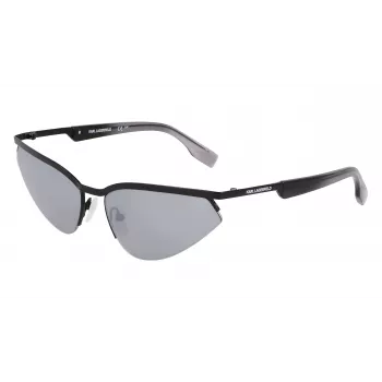 KARL LAGERFELD KL352S Akiniai Unisex Juodi/Pilki 61mm