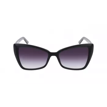 KARL LAGERFELD KL6044S551700 Moteriški akiniai nuo saulės juodi 55/17/140 mm