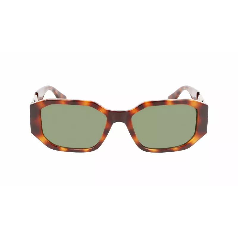 Moteriški katininiai akiniai nuo saulės KARL LAGERFELD KL6085S-240 Havana Brown Gradient 55mm