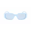 KARL LAGERFELD KL6085S-450 Moteriški Akiniai Nuo Saulės Juodi Rūkyti Pilki 55mm