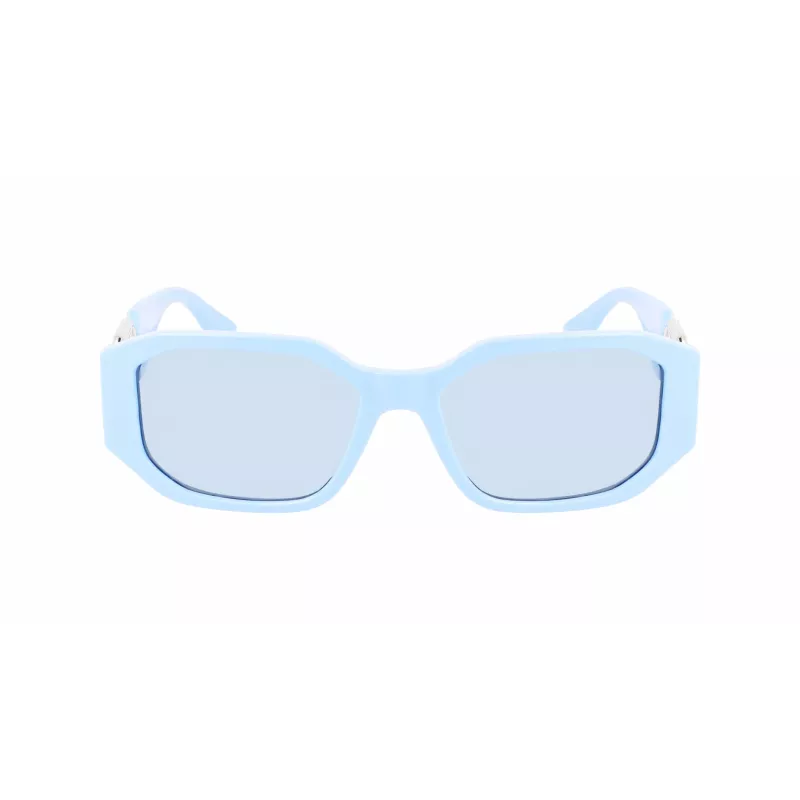 KARL LAGERFELD KL6085S-450 Moteriški Akiniai Nuo Saulės Juodi Rūkyti Pilki 55mm