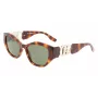 KARL LAGERFELD KL6086S-240 Moteriški Akiniai Nuo Saulės Havana Rudi Gradientiniai 54mm