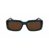 KARL LAGERFELD KL6101S-300 Unisex akiniai nuo saulės 54mm pilki lęšiai juodas acetatinis rėmas UV400