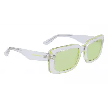 KARL LAGERFELD KL6101S-970 Unisex Akiniai 54/19/140 mm Kvadratinis Acetato Rėmas Polikarbonatiniai Lęšiai UV400