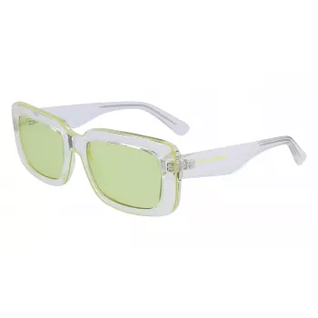KARL LAGERFELD KL6101S-970 Unisex Akiniai 54/19/140 mm Kvadratinis Acetato Rėmas Polikarbonatiniai Lęšiai UV400