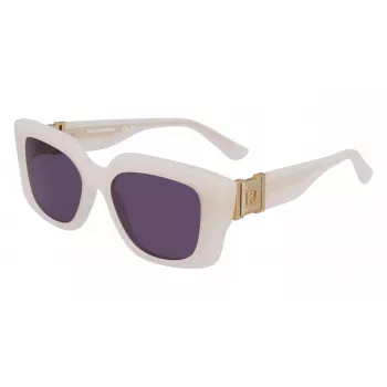 KARL LAGERFELD KL6125S-280 Moteriški Akiniai nuo Saulės Havana Tortoise Acetato Rėmeliu Rudi Gradientiniai Lęšiai 52mm