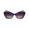 KARL LAGERFELD KL6127S521842 Moteriški Akiniai nuo Saulės – Juodas Rėmelis, Pilki Gradientiniai Lęšiai, 52 mm