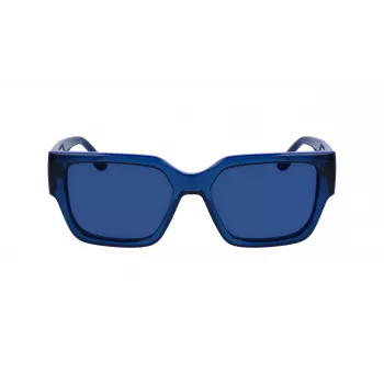 KARL LAGERFELD KL6142S-423 Unisex Akiniai Blue Havana Grey Blue 55mm