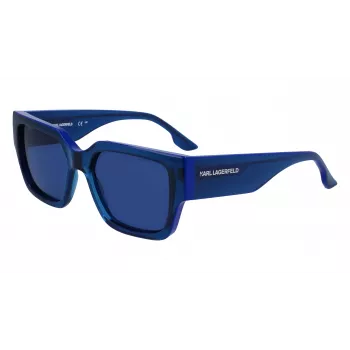 KARL LAGERFELD KL6142S-423 Unisex Akiniai Blue Havana Grey Blue 55mm