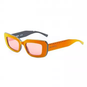 KARL LAGERFELD KL6164S-602 Moteriški katininiai akiniai nuo saulės Havana rudos gradientiniai 50mm