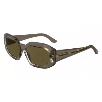 KARL LAGERFELD KL6167S-278 Moteriški katės akies formos akiniai nuo saulės Havana Brown Gradient 53mm