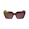 KARL LAGERFELD KL6181S-602 Moteriški akiniai nuo saulės Havana Brown 55mm