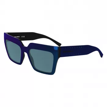 KARL LAGERFELD KL6181SN-400 Moteriški katinėlio formos akiniai nuo saulės, mėlyni gradientiniai