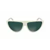 KARL LAGERFELD KL6185S591410 Moteriški drugelio formos akiniai nuo saulės, juodi/pilki, 59 mm