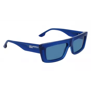 KARL LAGERFELD KLJ6147S Unisex akiniai – juodas rėmelis, pilki lęšiai 56/15/145 mm