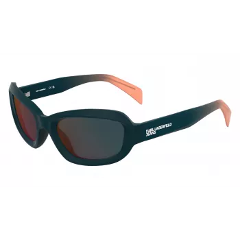 KARL LAGERFELD KLJ6200S Unisex Akiniai Nuo Saulės – Juodas Rėmas, Pilki Lęšiai 57mm