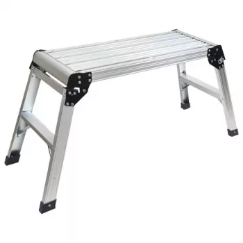 Kastom Aliumininė darbo platforma ML-203 – 150 kg talpa, 500 mm aukštis, sulankstoma