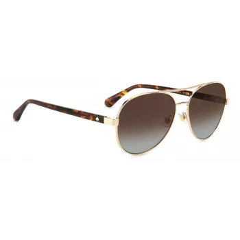 KATE SPADE Averie moteriški drugelio formos akiniai nuo saulės AVERIES06JF8L 58/17/140 mm