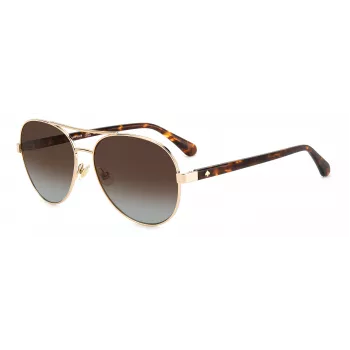 KATE SPADE Averie moteriški drugelio formos akiniai nuo saulės AVERIES06JF8L 58/17/140 mm