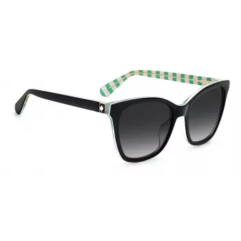 KATE SPADE DESIS807F59O Moteriški Akiniai nuo Saulės, Havana Acetato Rėmelis, Rudi Gradientiniai Lęšiai 55/17/140 mm
