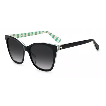 KATE SPADE DESIS807F59O Moteriški Akiniai nuo Saulės, Havana Acetato Rėmelis, Rudi Gradientiniai Lęšiai 55/17/140 mm