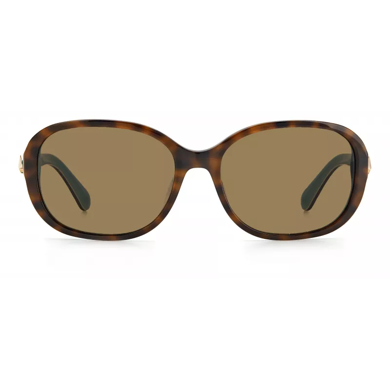 Kate Spade Izabella GSFZL Moteriški Saulės akiniai - Acetatinis rėmelis, UV400 apsauga, 55 mm lęšiai