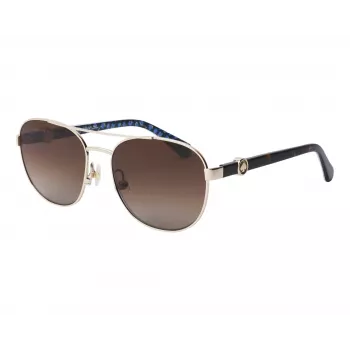 Kate Spade Raglan moteriški akiniai nuo saulės – kvadratinis acetatinis rėmelis – UV400 apsauga – 56/17/140 mm
