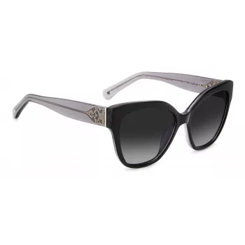Kate Spade Savannah GS807F Moteriški Akiniai nuo Saulės – Tamsaus Havano Acetato Rėmelis su Rudais Gradientiniais Lęšiais 57/17/140 mm