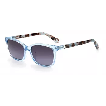 KATE SPADE TABITHASPJPF3 Moteriški akiniai nuo saulės – Havana acetato rėmelis, rudi gradientiniai lęšiai, 53 mm