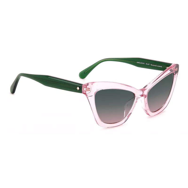 KATE SPADE Moteriški kvadratiniai akiniai nuo saulės Amelie - 54/17/140 mm