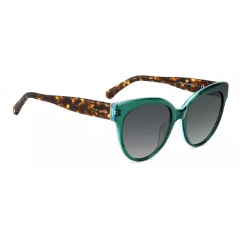 KATE SPADE Moteriški „Aubriella“ kačių akies akiniai nuo saulės, Havana Brown Gradient 55mm