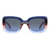 KATE SPADE Bellamy moteriški akiniai nuo saulės Havana Brown Gradient 52mm