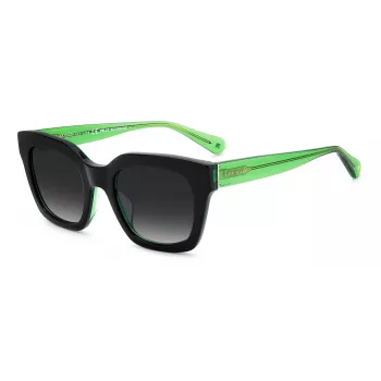 Kate Spade Women's CAMRYNS7ZJF09 Square Acetate Sunglasses with Grey Gradient Lenses