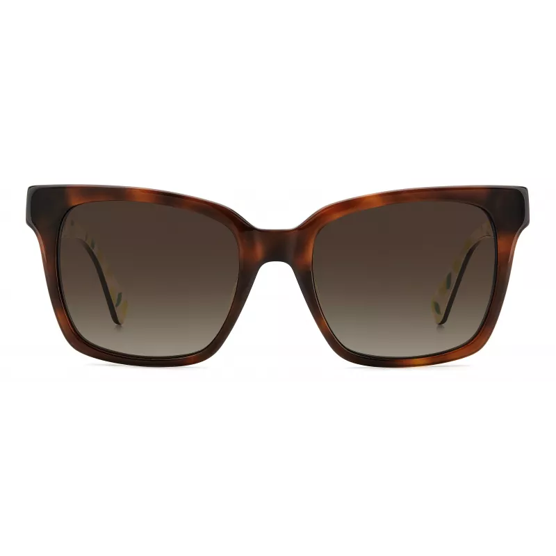 KATE SPADE moteriški akiniai nuo saulės Harlow GS086F5 - kvadratinis acetatinis rėmelis 55/17/140 mm