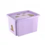 keeeper dėžė su dangčiu 30L Karolina “Capybara” 45x35x27cm Soft Purple